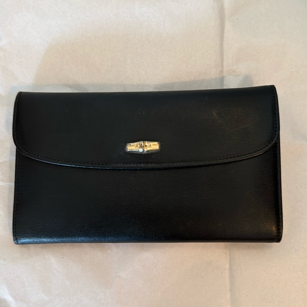 Longchamp Black Wallet